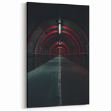 Urban Architectural Wall Art – Vibrant Cityscape Canvas Print