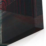 Urban Architectural Wall Art – Vibrant Cityscape Canvas Print