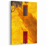 Contemporary Minimalist Landscape Decor – Vibrant Urban Wall Print