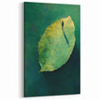 Abstract Minimalist Nature Art – Floating Leaf & Solitude Print