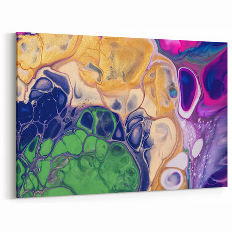 Luxury Fluid Abstract Wall Art – Modern Fluid Art Prints Canvas