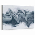 Modern Fluid Art Prints – Monochrome Black & White Canvas Decor