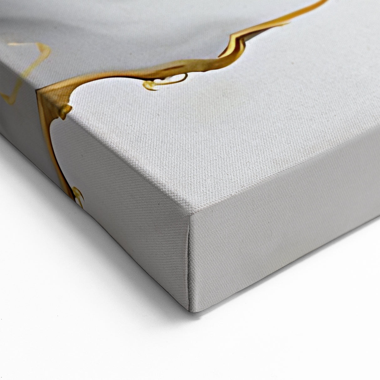 Luxury Fluid Acrylic Wall Decor – Black, Gray & Gold Canvas Art