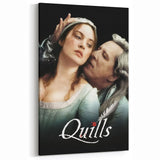 Classic 2000s Film Art – Quills Vintage Movie Poster Wall Art