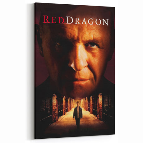Retro 2000s Cinema Posters – Red Dragon Vintage Movie Art Print