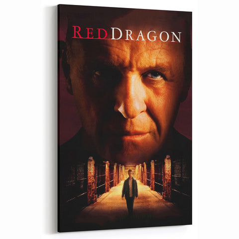 Retro 2000s Cinema Posters – Red Dragon Vintage Movie Art Print