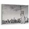 Urban Skyline Canvas Print – Contemporary City Wall Decor Art