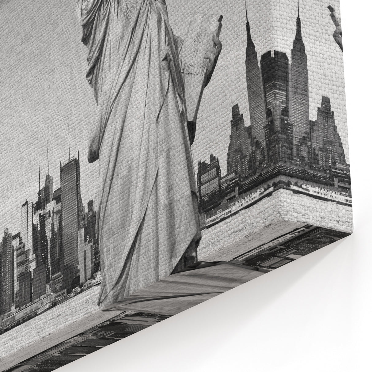 Urban Skyline Canvas Print – Contemporary City Wall Decor Art