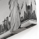 Urban Skyline Canvas Print – Contemporary City Wall Decor Art