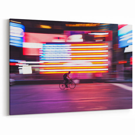 Urban Scenery Wall Art – Vibrant Cityscape Photography Print
