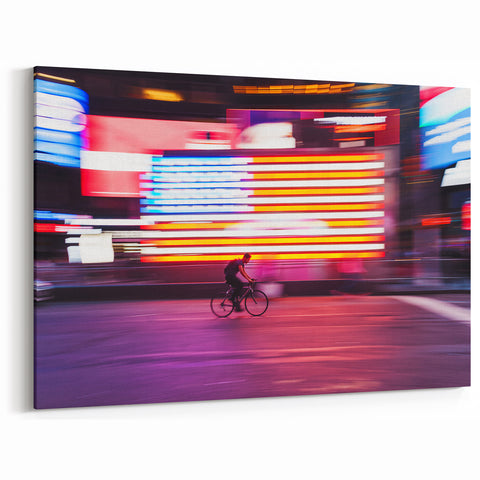 Urban Scenery Wall Art – Vibrant Cityscape Photography Print
