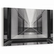 Urban Architectural Wall Art – Modern Black and White Print