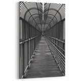 Contemporary City Wall Decor – Black and White Urban Print