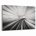 Metropolitan Photography Art – Futuristic Urban Motion Print
