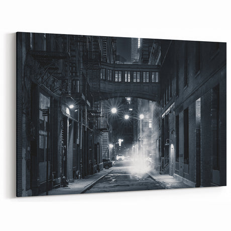 Urban Scenery Wall Art – Moody Cityscape Photography Print