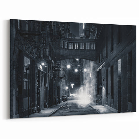 Urban Scenery Wall Art – Moody Cityscape Photography Print
