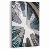 Urban Skyline Canvas Prints – Modern Architectural Cityscape