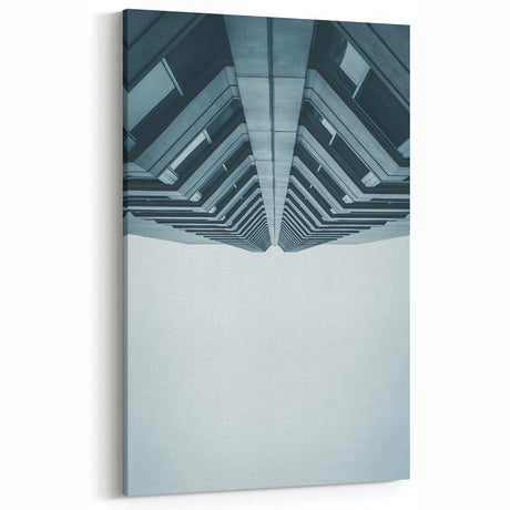 Metropolitan Photography Art – Futuristic Skyscraper Perspective