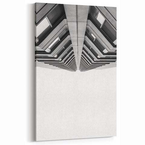 Metropolitan Photography Art - Modern City Skyline Canvas