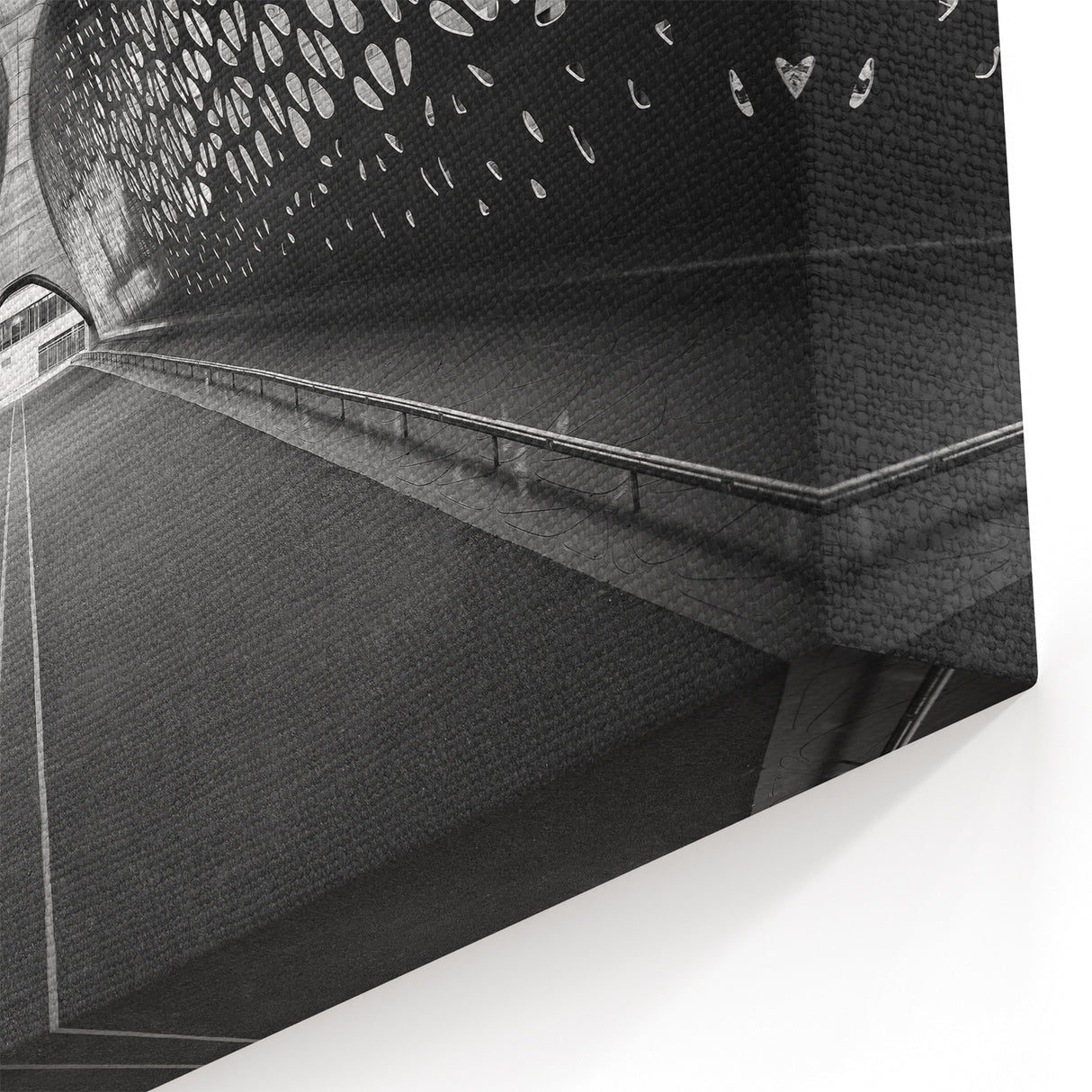 Modern Urban Landscape Art - Abstract City Tunnel Photography