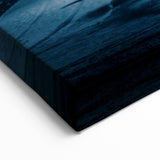 Contemporary City Wall Decor - Moody Winter Urban Scene Print