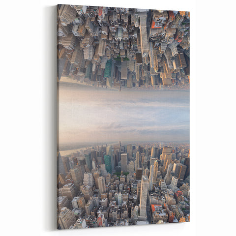 Metropolitan Photography Art - Surreal City Skyline Print