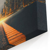 Metropolitan Photography Art - Dramatic City Skyline Print