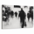 Urban Skyline Canvas Prints - Abstract City Motion Art