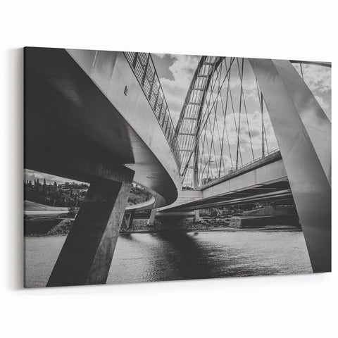 Metropolitan Photography Art - Modern Bridge Architectural Print