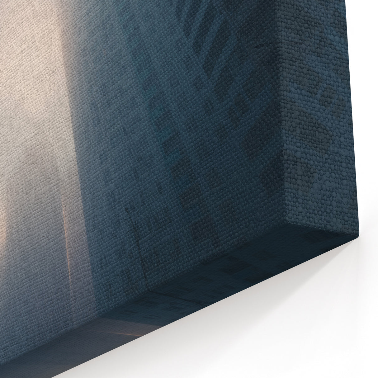 City Skyline Wall Art – Foggy Urban Landscape Photography Print