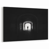Contemporary City Wall Decor – Black & White Urban Art Print