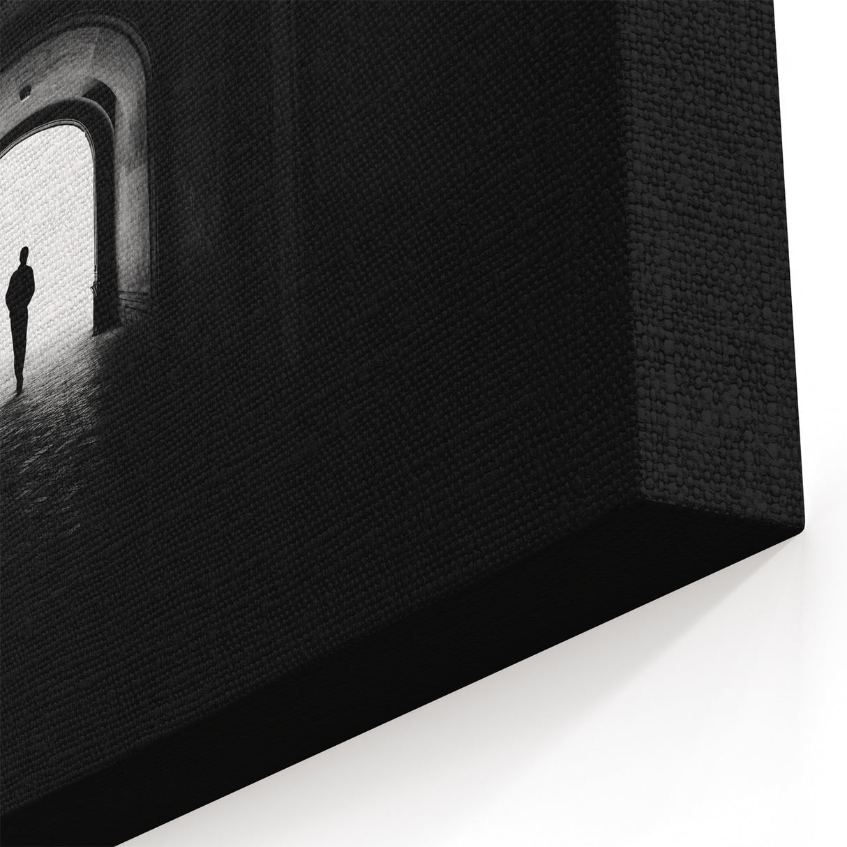 Contemporary City Wall Decor – Black & White Urban Art Print