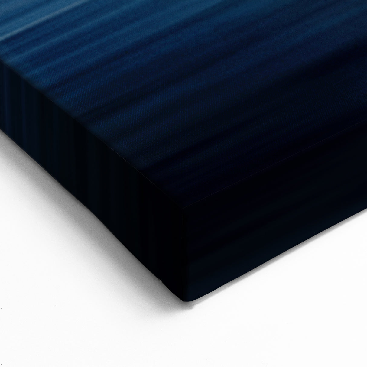 Minimalist Coastal Landscape Art – Wooden Pier Over Calm Blue Sea