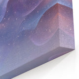 Modern Fluid Art Prints – Celestial Blue, Lilac & Peach Wall Decor
