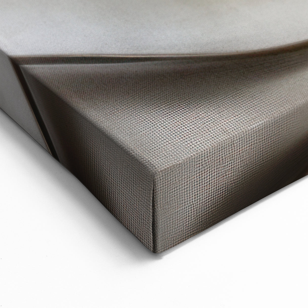 Sculpted Waves – Silver Fluid Abstract Wall Art in Soft Tones