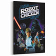 Classic 2000s Film Art - Robot Chicken Star Wars Poster