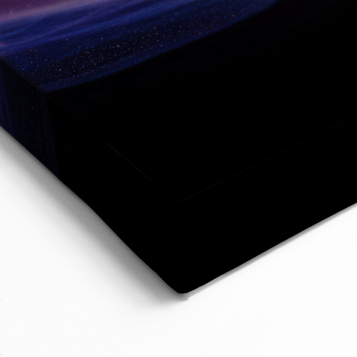 Celestial Drift – Fluid Abstract Wall Art with Fiery Motion