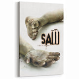 Classic 2000s Film Art - Vintage SAW Movie Poster Horror Wall Print