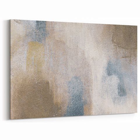 Neutral Abstract Prints – Soft Earth Tone Modern Wall Art Design