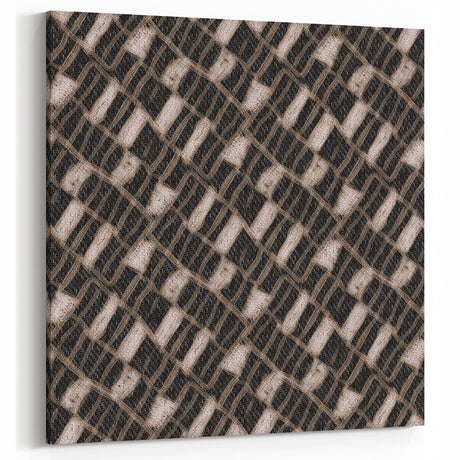 Minimalist Wall Decor – Geometric Earth Tone Abstract Art Print