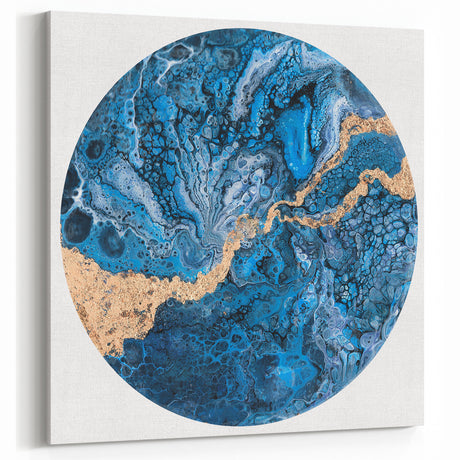 Fluid Acrylic Wall Decor - Modern Fluid Abstract Art Collection