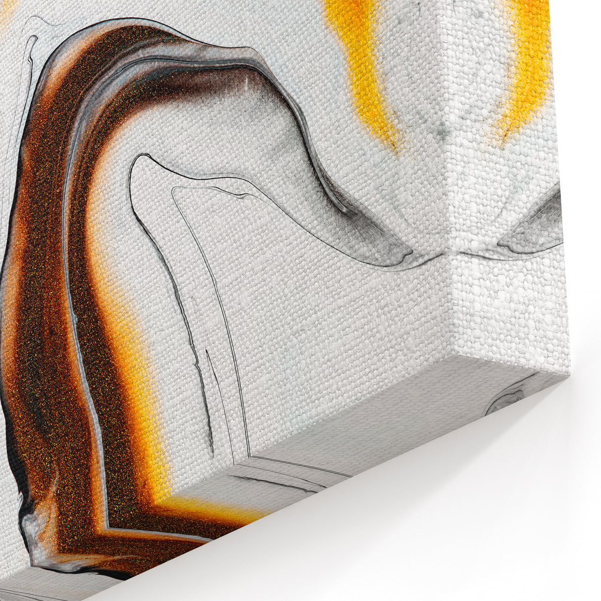 Abstract Fluid Canvas Art - Contemporary Fluid Art Pieces Decor