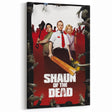 2000s Vintage Movie Posters - Shaun of the Dead Horror Comedy Art