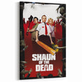 2000s Vintage Movie Posters - Shaun of the Dead Horror Comedy Art