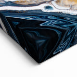 Fluid Abstract Wall Art - Modern Fluid Art Prints in Gold and Black