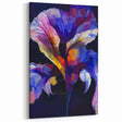 Abstract Fluid Canvas Art - Contemporary Fluid Art Pieces in Purple