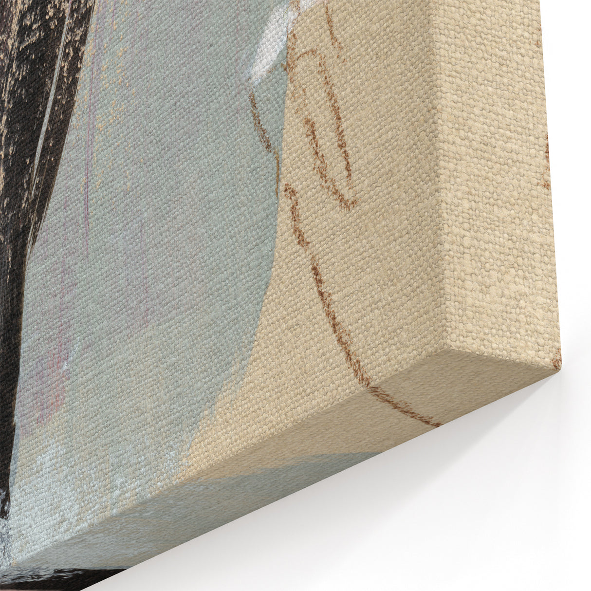 Earthen Harmony Abstracts - Bold Brushstroke Abstract Art in Earth Tones