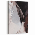 Earthen Harmony Abstracts - Expressive Brushstroke Art in Earth Tones