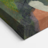 Earthen Harmony Abstracts - Expressive Abstract Art with Earth Tones