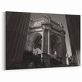 Urban scenery wall art – Elegant classical city architecture print